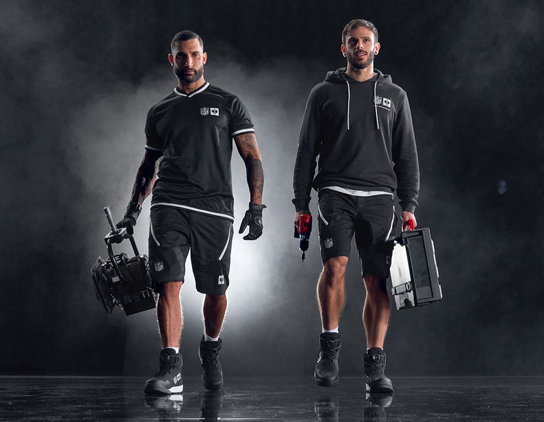 Samenwerkingen: NFL shorts + zwart/wit 3
