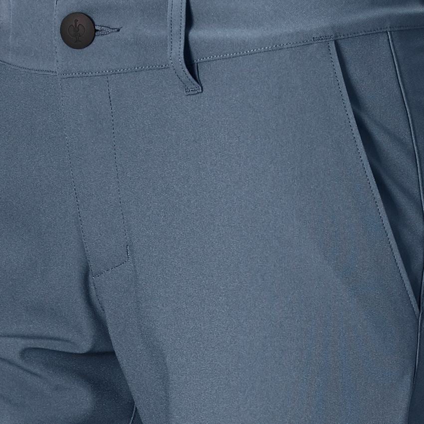 Werkbroeken: Werkbroek Chino e.s.work&travel, dames + ijzerblauw 2