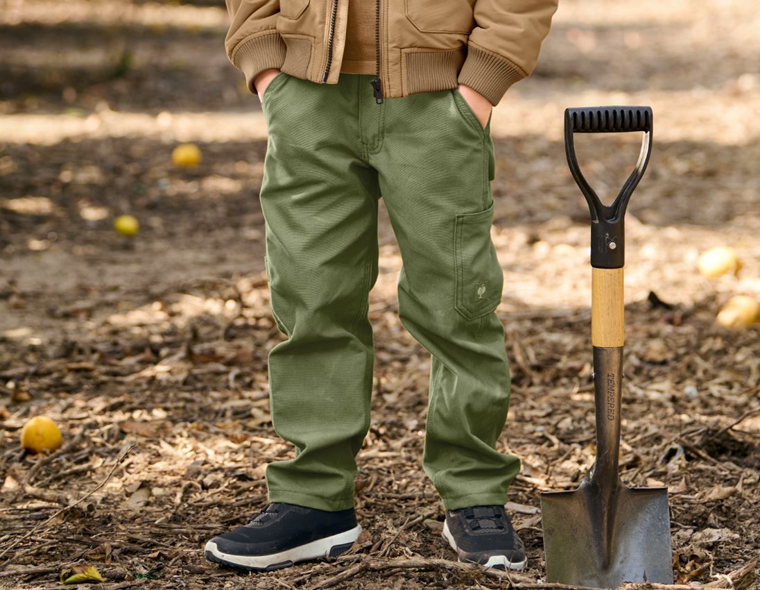 Broeken: Broek e.s.iconic, kinderen + berggroen