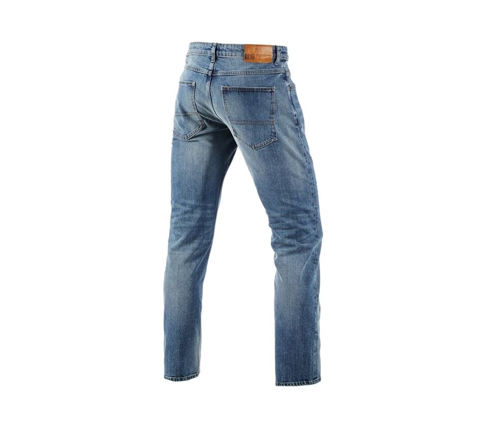 Kleding: SET: 2x5-pocket-stretch-jeans straight+food c.+be. + stonewashed 2