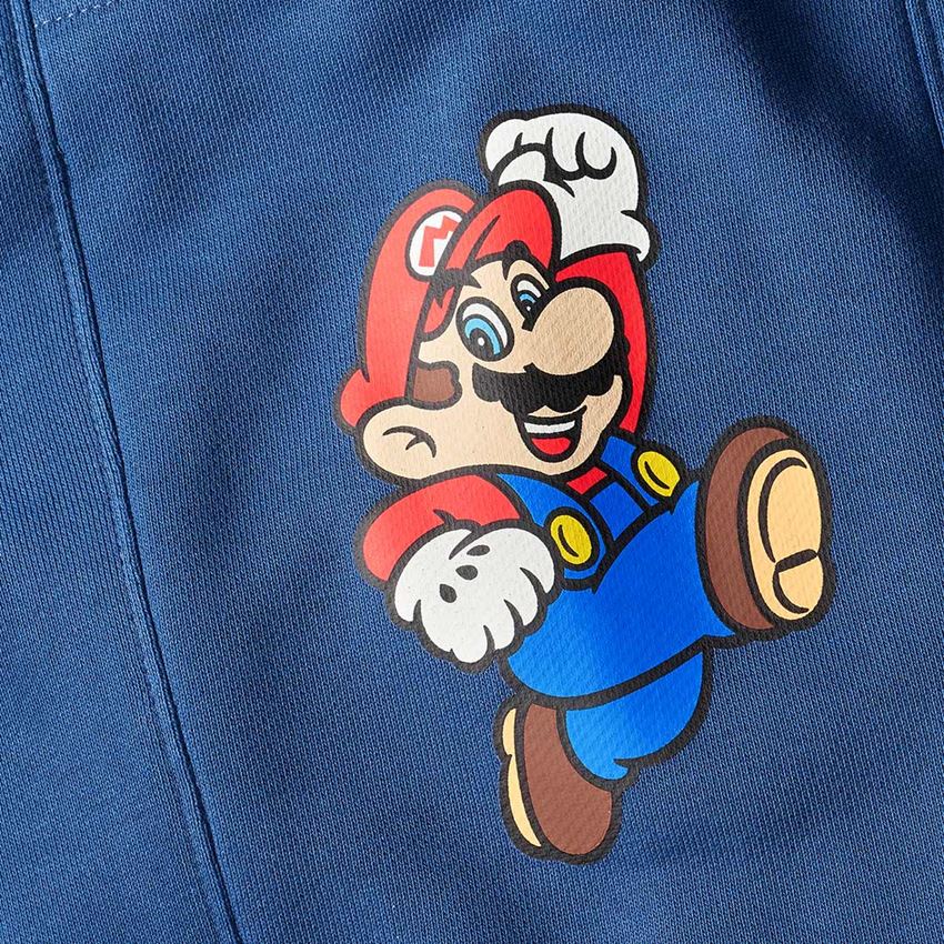 Samenwerkingen: Super Mario sweatpants, heren + alkalisch blauw 2