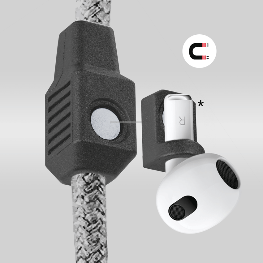 Accessoires: e.s. ear pod holder + zwart 2
