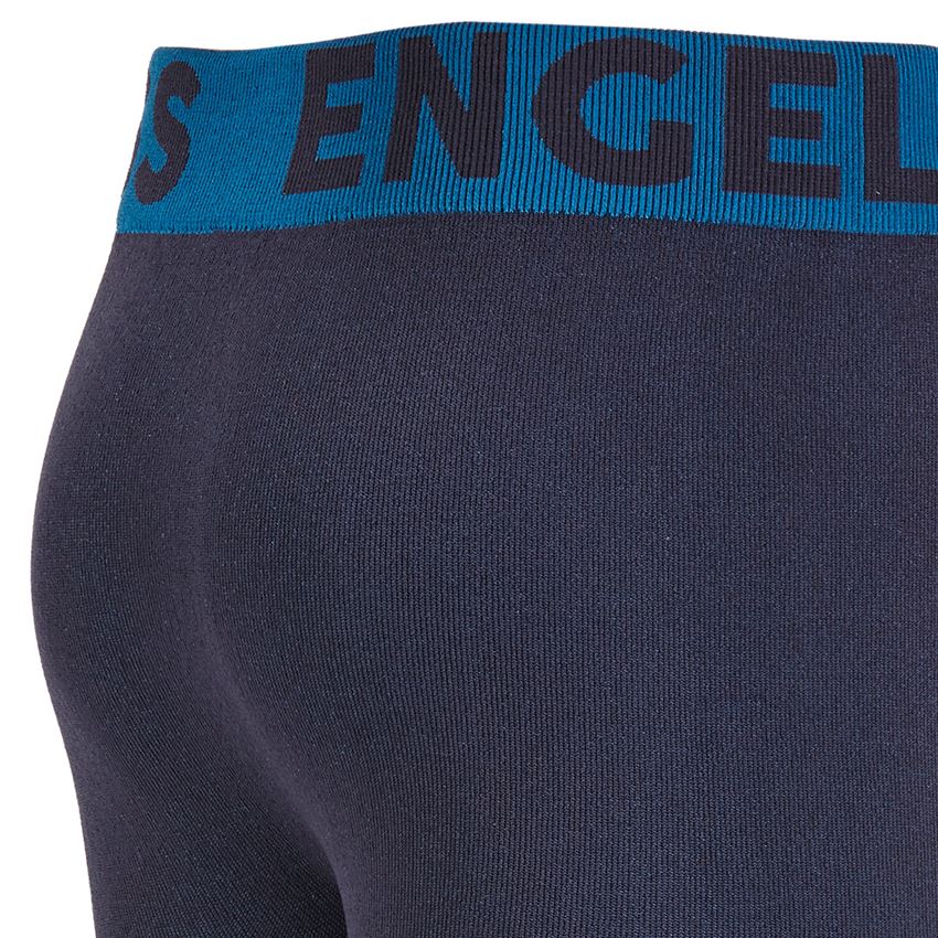 Thermo Ondergoed	: e.s. Functionele-Long Pants seamless-warm,kinderen + donkerblauw 2