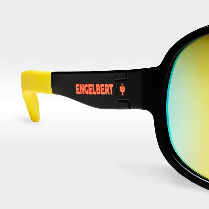 Veiligheidsbrillen: Race zonnebril e.s.ambition + zwart/signaalgeel 2