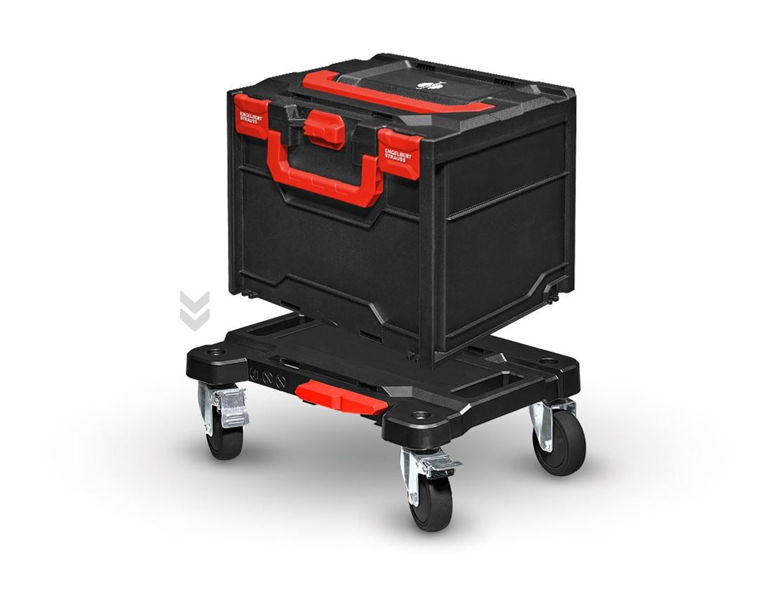 STRAUSSboxen: STRAUSSbox Cart + zwart/rood 1