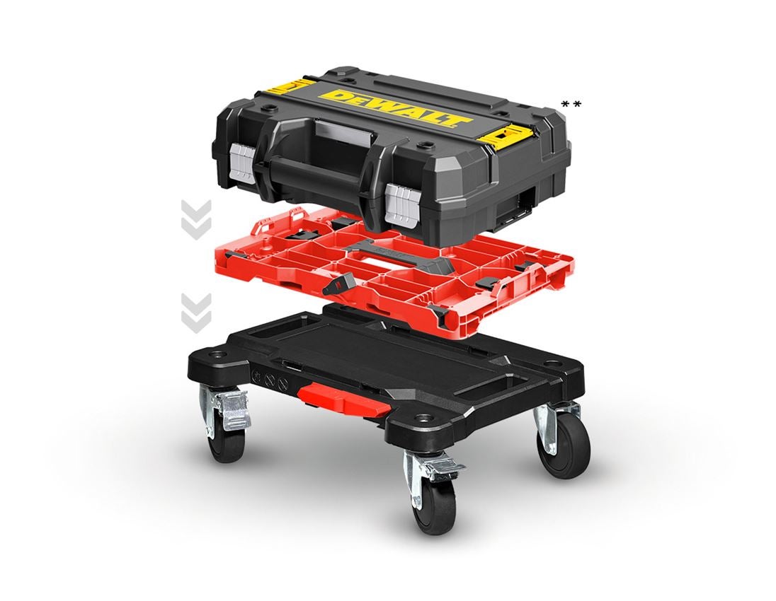 STRAUSSboxen: STRAUSSbox Cart + zwart/rood 2