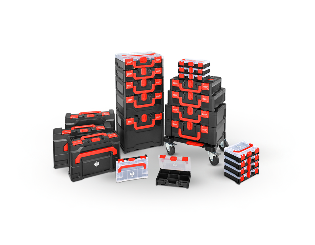 STRAUSSboxen: STRAUSSbox Cart + zwart/rood 3