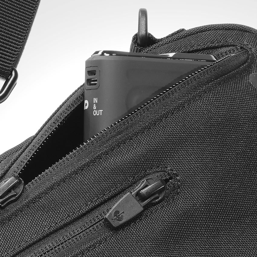 Accessoires: SET: e.s. phone leash + bag + zwart 2