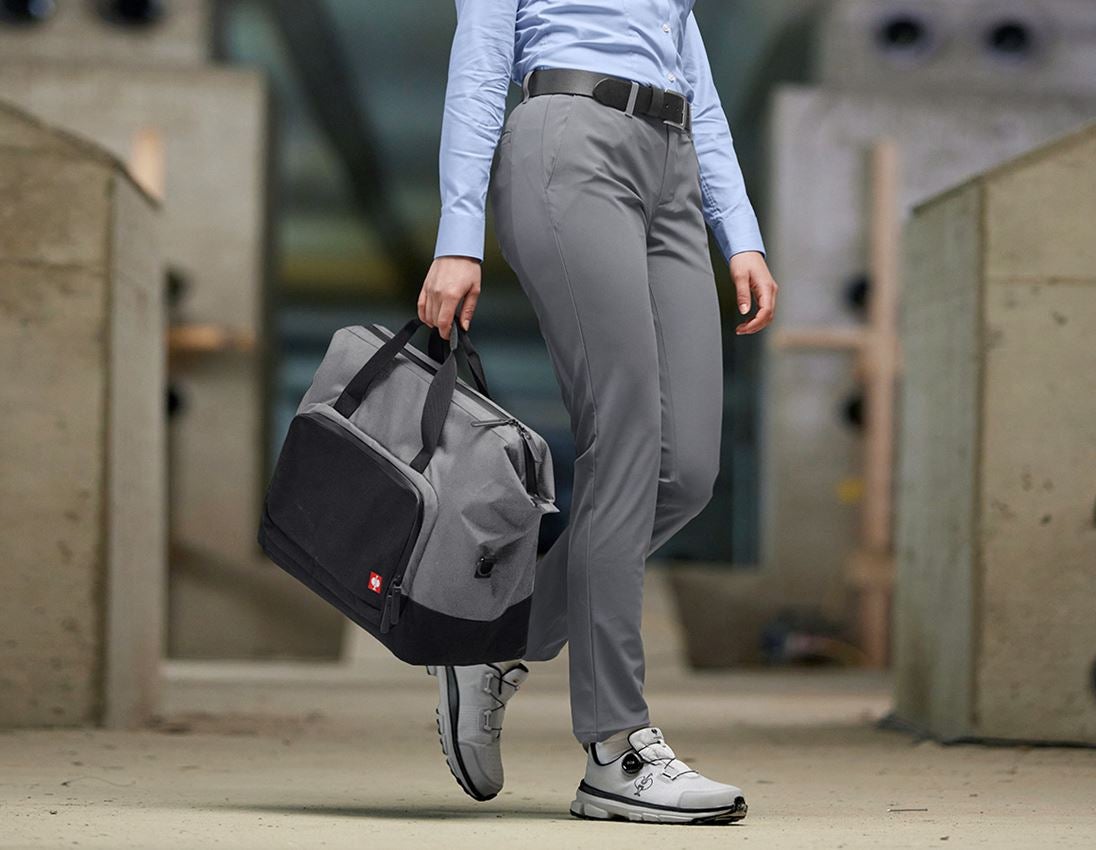 Accessoires: Duffle bag-reistas e.s.work&travel + bazaltgrijs/zwart 1