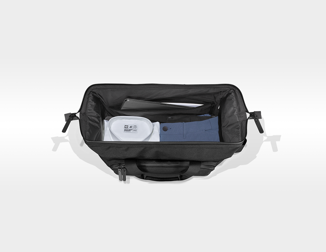 Accessoires: Duffle bag-reistas e.s.work&travel + zwart 5