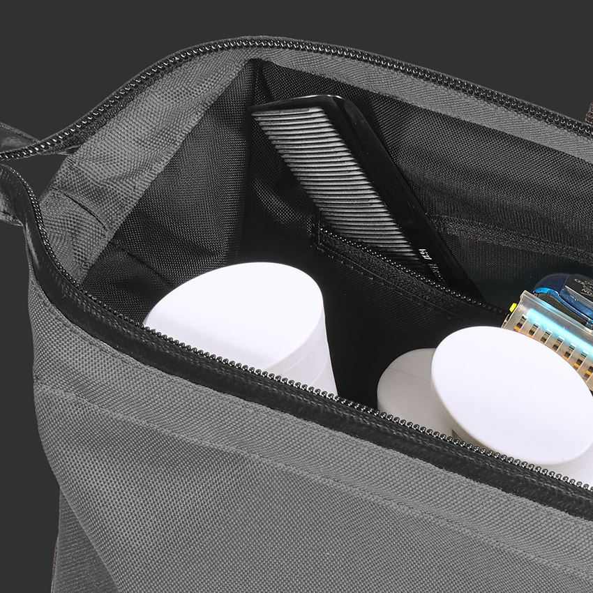 Accessoires: Washbag e.s.work&travel + bazaltgrijs/zwart 2