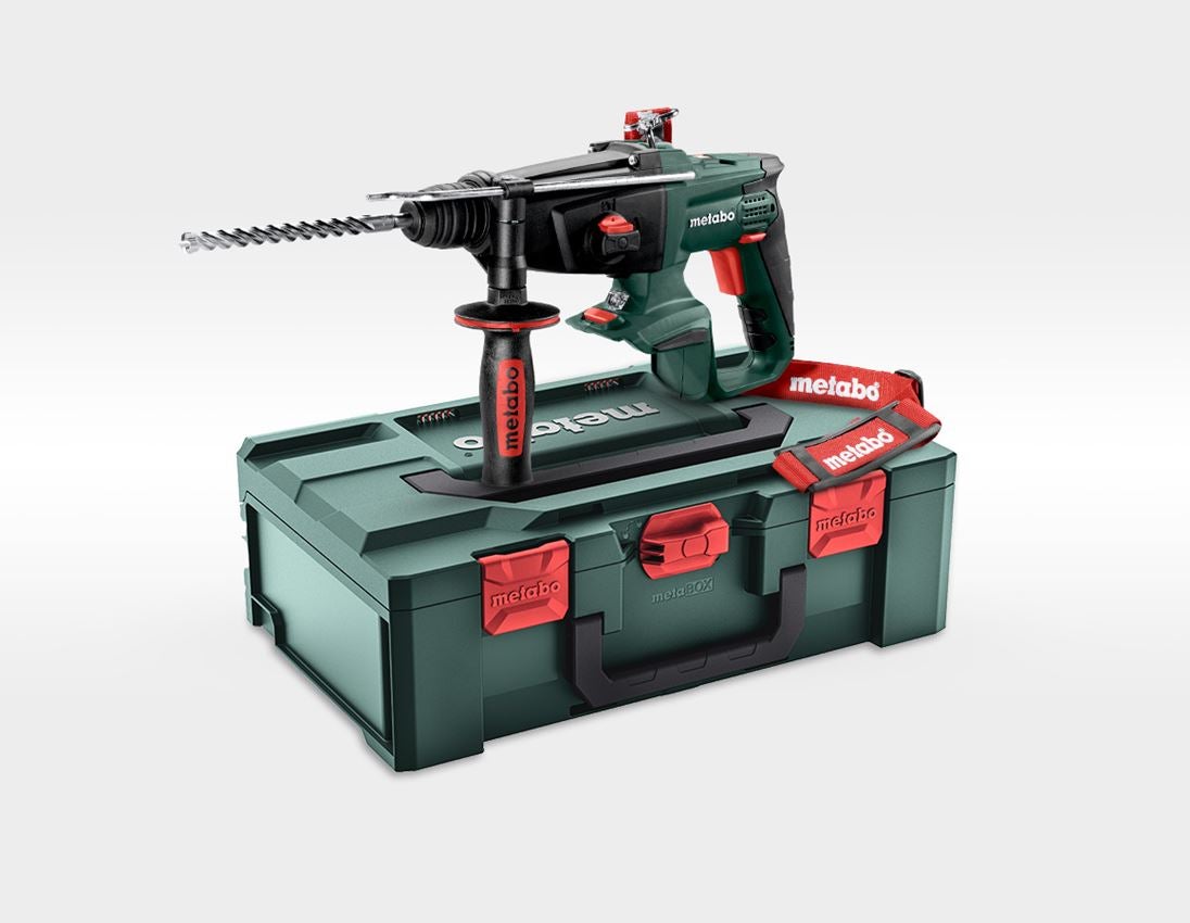 STRAUSSbox Systeem: Metabo 18,0V combipack XV 3x 4,0 Ah LiHD+lader 8