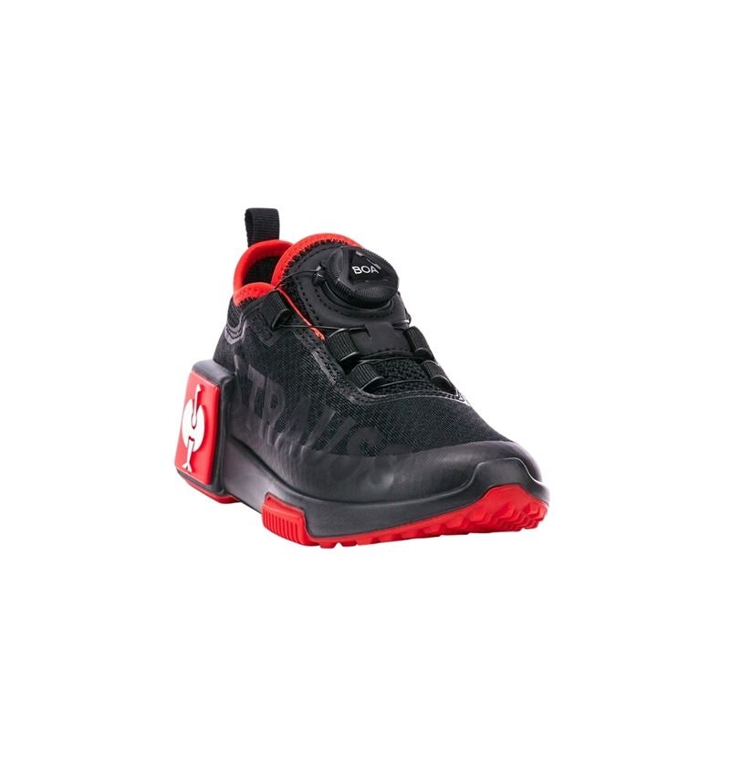 Schoenen: Allroundschoenen e.s. Etosha, kinderen + zwart/strauss rood 3