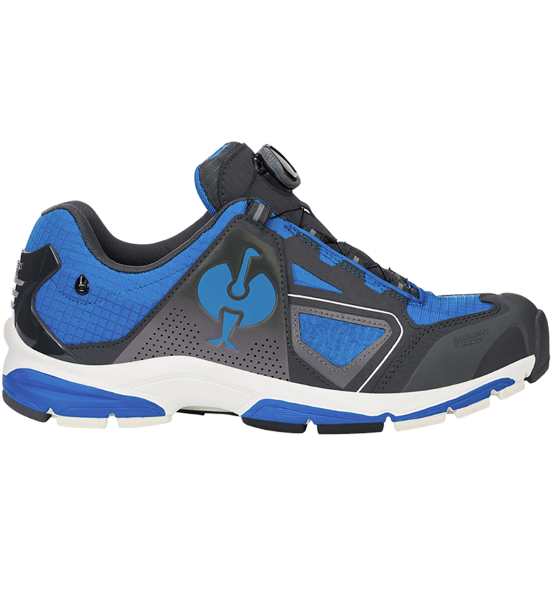 Schoenen: O2 Werkschoenen e.s. Minkar II + gentiaanblauw/grafiet/wit 2