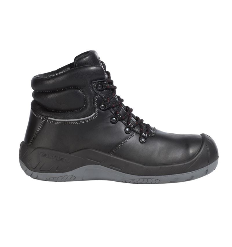 S3: S3 Dakdekkers- / asfalteerders-schoenen Samuel + zwart 1
