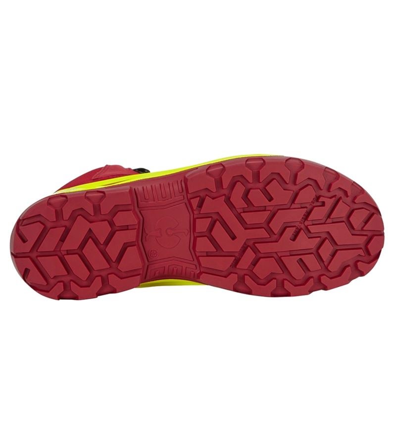 S3: S3 Veiligheidsschoenen e.s. Kastra II mid + rood/signaalgeel 4