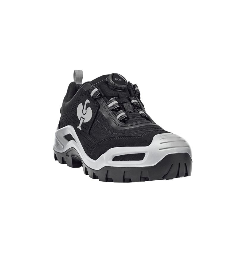 Schoenen: S3 Veiligheidsschoenen e.s. Kastra II low + zwart/platina 4