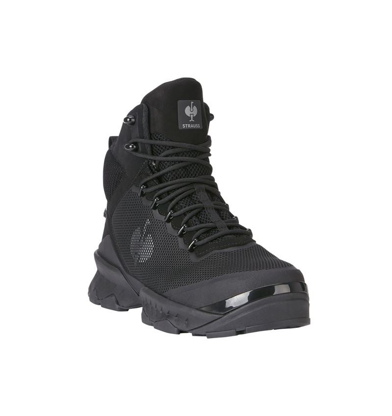 Schoenen: S7S Veiligheidsschoenen e.s. Bozen mid + zwart 4