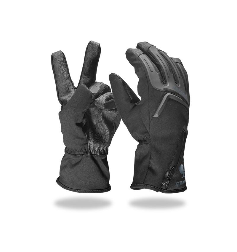 Kou: e.s. Winterhandschoenen Proteus Ice + zwart/grijs