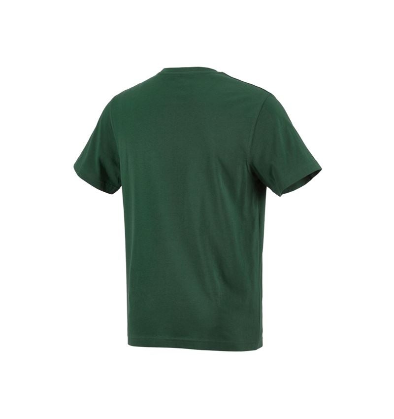 Tuin-/ Land-/ Bosbouw: e.s. T-Shirt cotton + groen 2