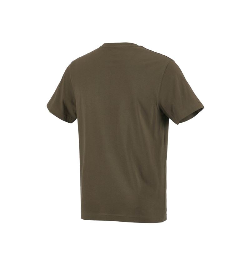Tuin-/ Land-/ Bosbouw: e.s. T-Shirt cotton + olijf 1