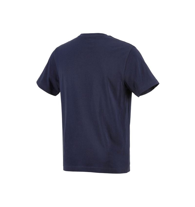 Tuin-/ Land-/ Bosbouw: e.s. T-Shirt cotton + donkerblauw 3