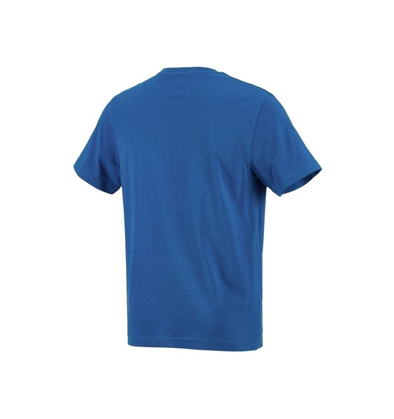 Tuin-/ Land-/ Bosbouw: e.s. T-Shirt cotton + gentiaanblauw 3