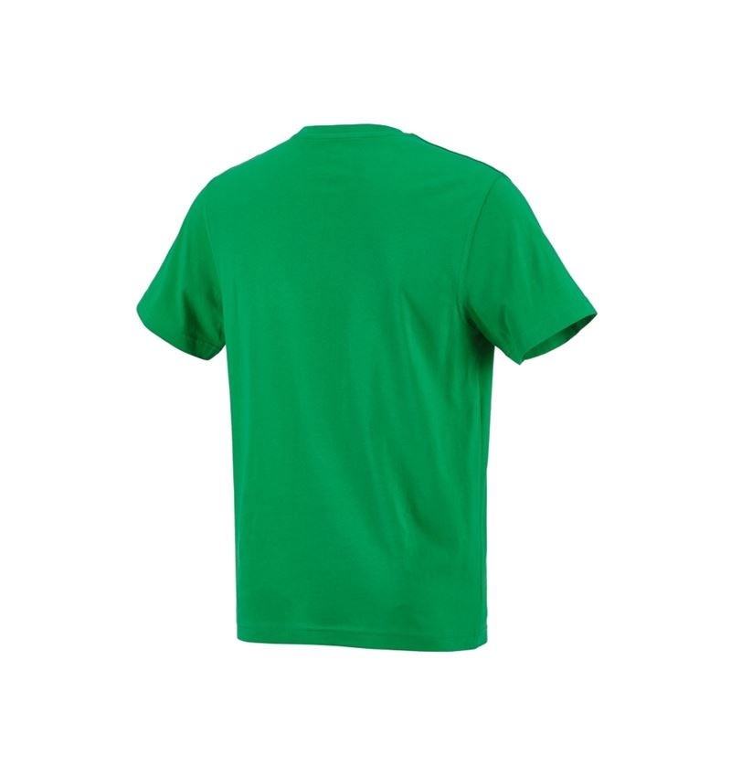 Schrijnwerkers / Meubelmakers: e.s. T-Shirt cotton + grasgroen 1