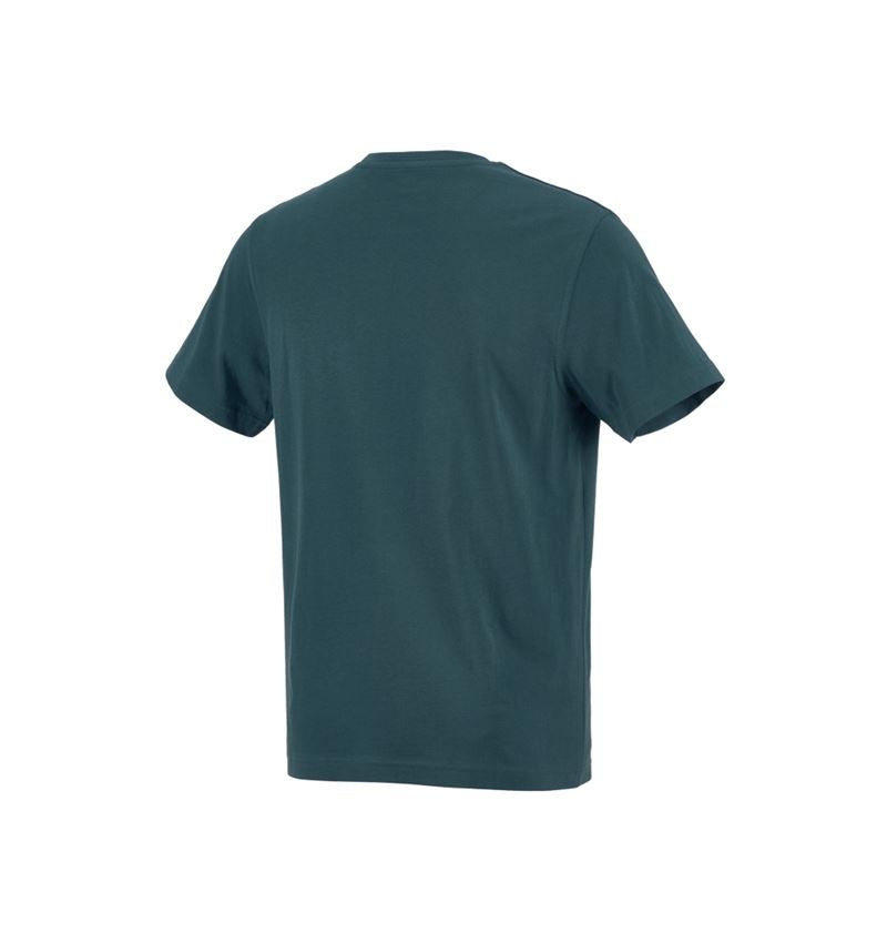 Schrijnwerkers / Meubelmakers: e.s. T-Shirt cotton + zeeblauw 1