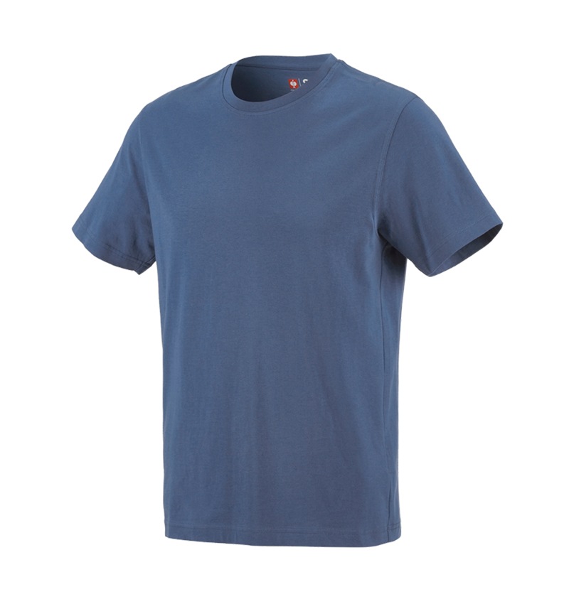 Loodgieter / Installateurs: e.s. T-Shirt cotton + kobalt
