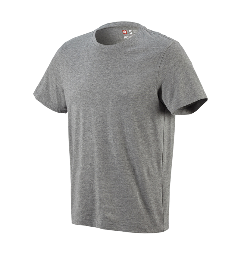 Tuin-/ Land-/ Bosbouw: e.s. T-Shirt cotton + grijs mêlee 1