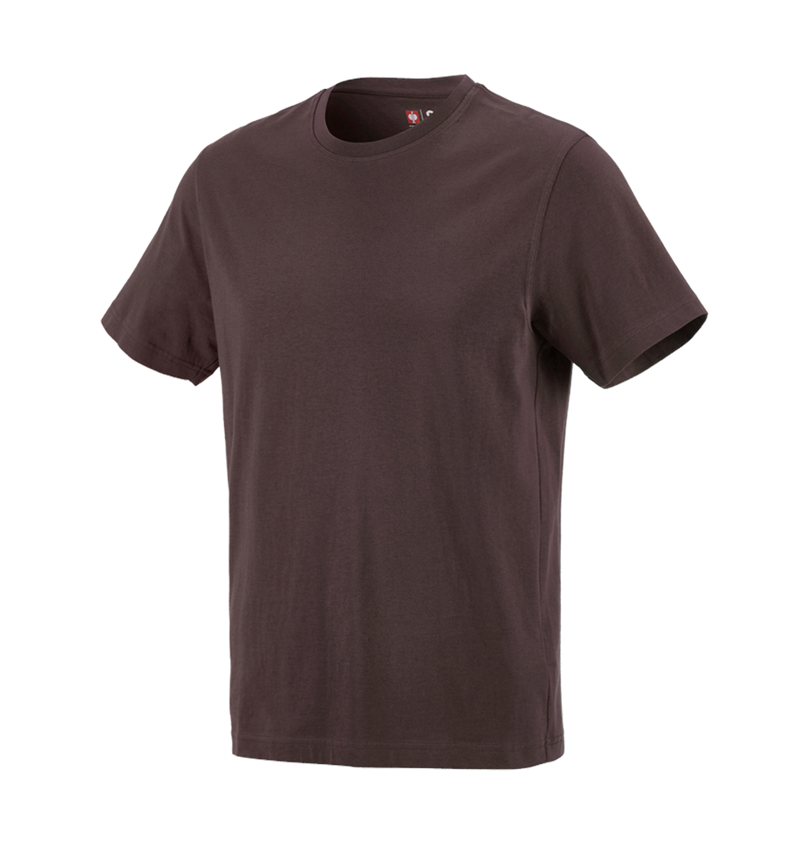 Bovenkleding: e.s. T-Shirt cotton + bruin