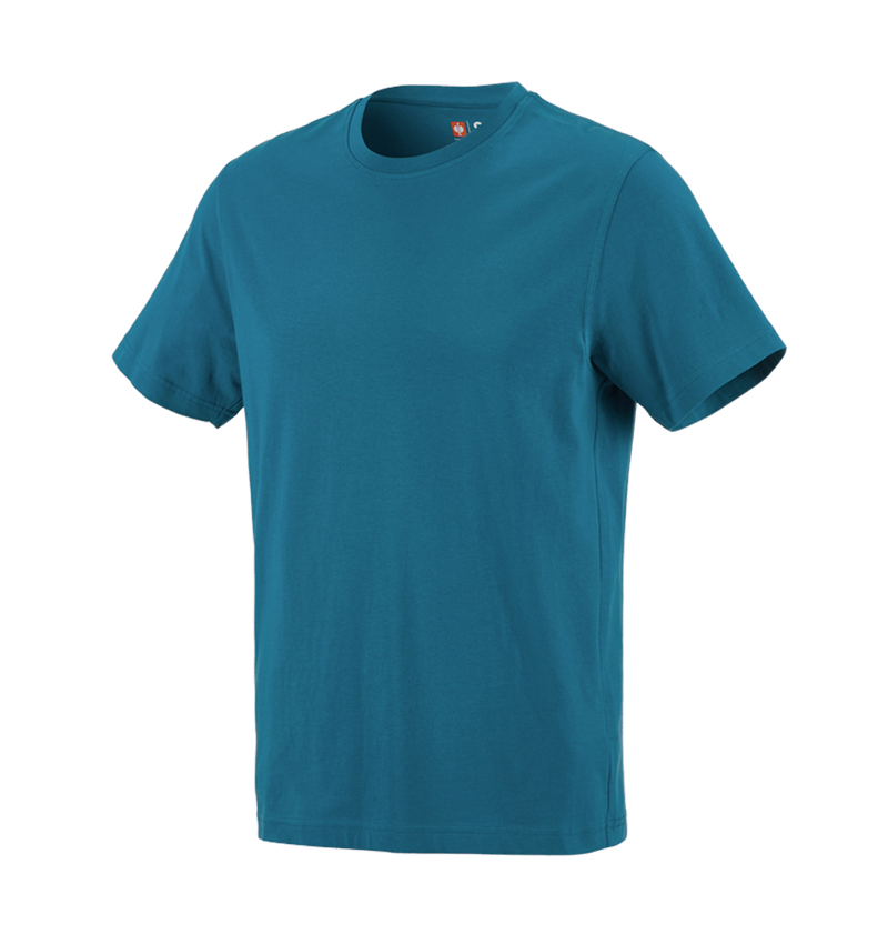 Schrijnwerkers / Meubelmakers: e.s. T-Shirt cotton + petrol 2