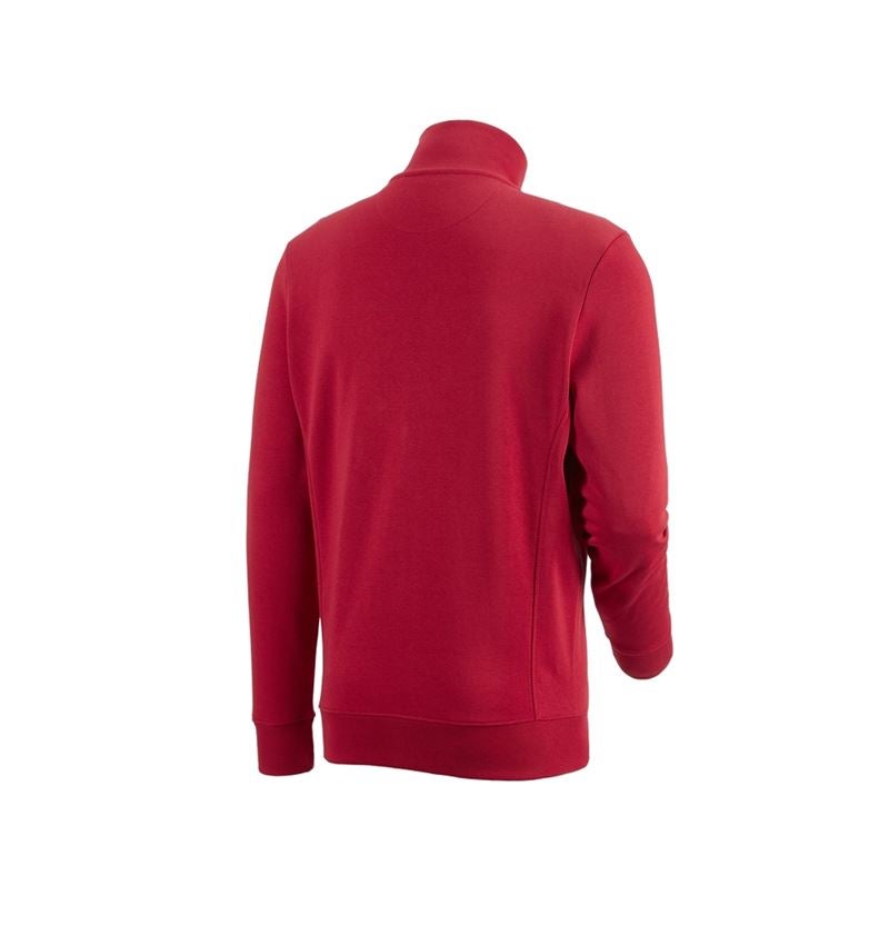 Bovenkleding: e.s. Sweatjack poly cotton + rood 3