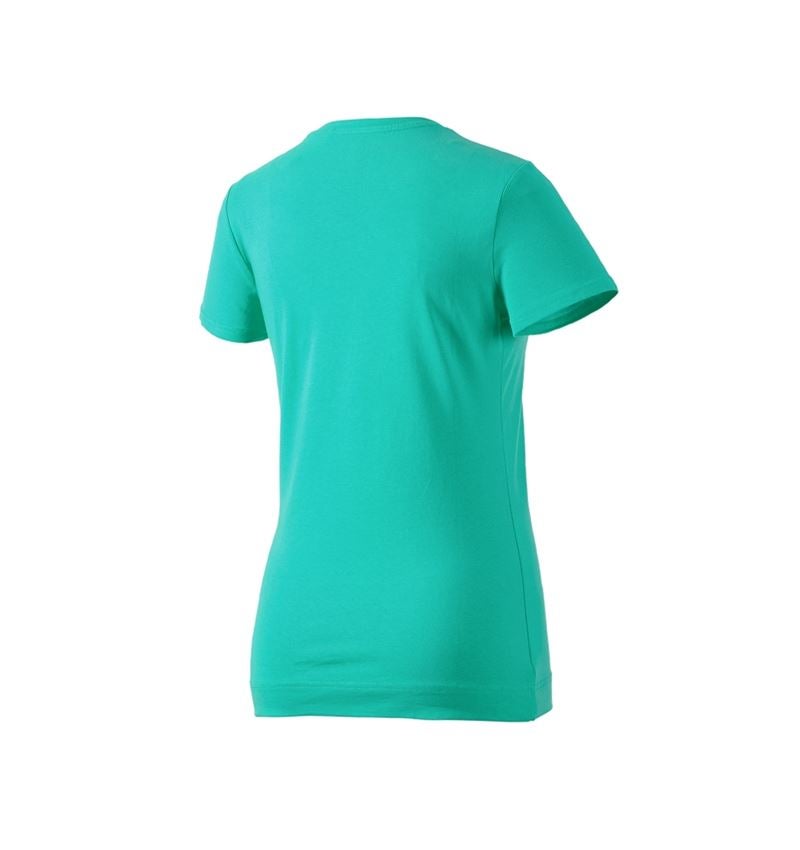 Bovenkleding: e.s. T-Shirt cotton stretch, dames + lagune 3