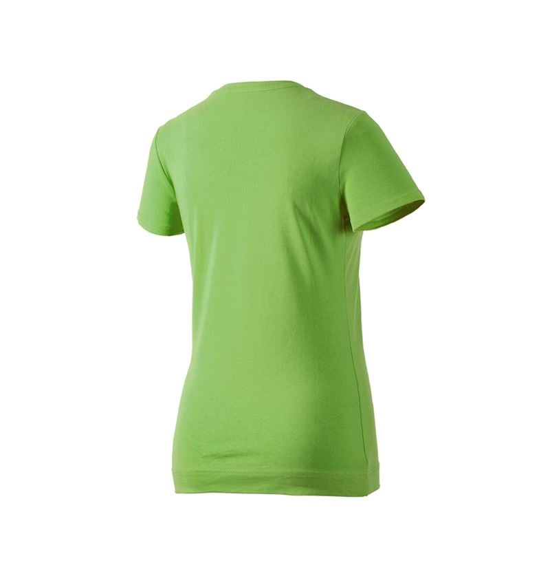 Onderwerpen: e.s. T-Shirt cotton stretch, dames + zeegroen 3