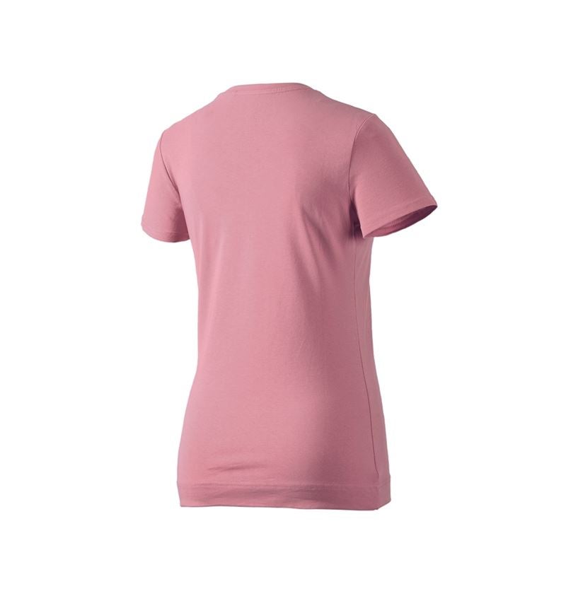 Bovenkleding: e.s. T-Shirt cotton stretch, dames + oudroze 3