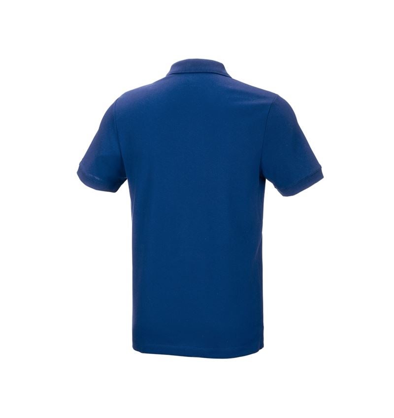 Bovenkleding: e.s. Pique-Polo cotton stretch + korenblauw 3