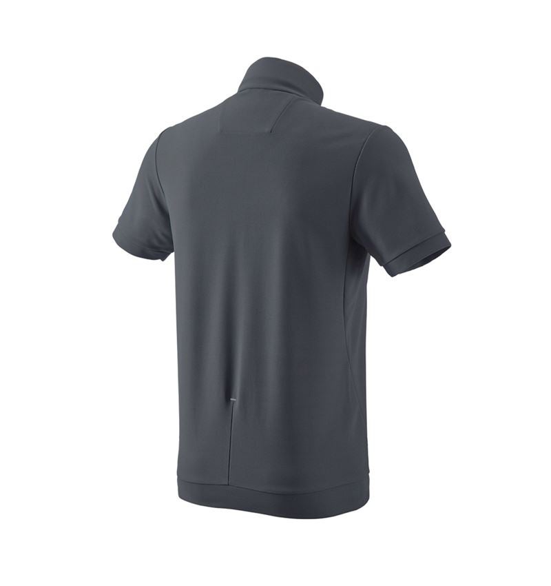 Bovenkleding: e.s. Functioneel ZIP-T-Shirt UV + antraciet/platina 3