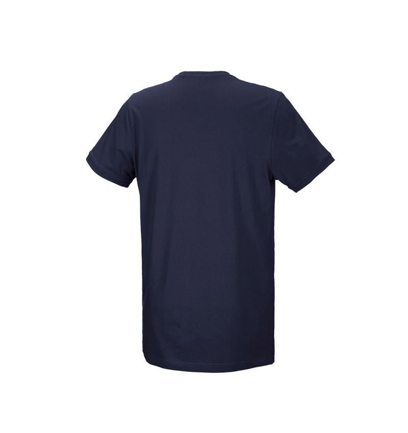 Schrijnwerkers / Meubelmakers: e.s. T-Shirt cotton stretch, long fit + donkerblauw 3