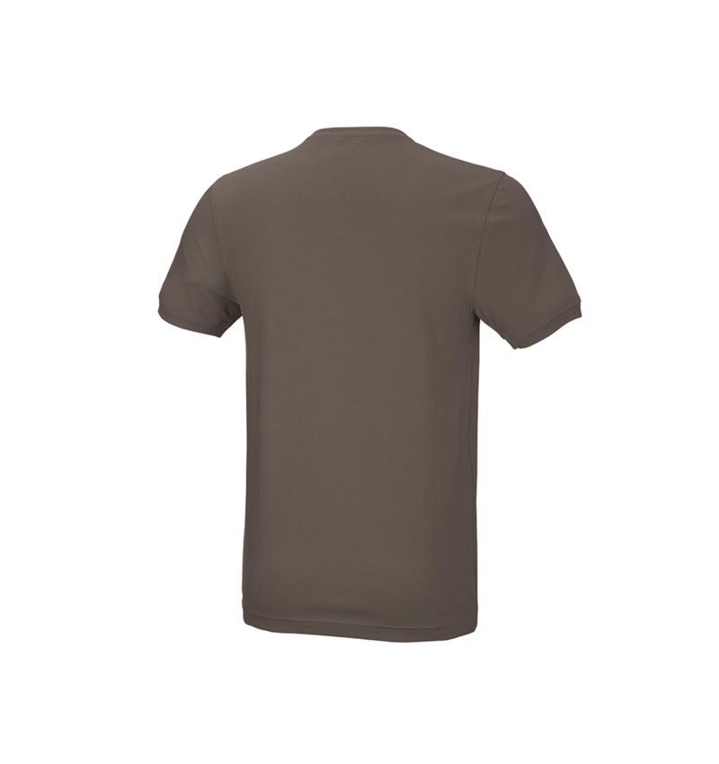 Bovenkleding: e.s. T-Shirt cotton stretch, slim fit + steen 3