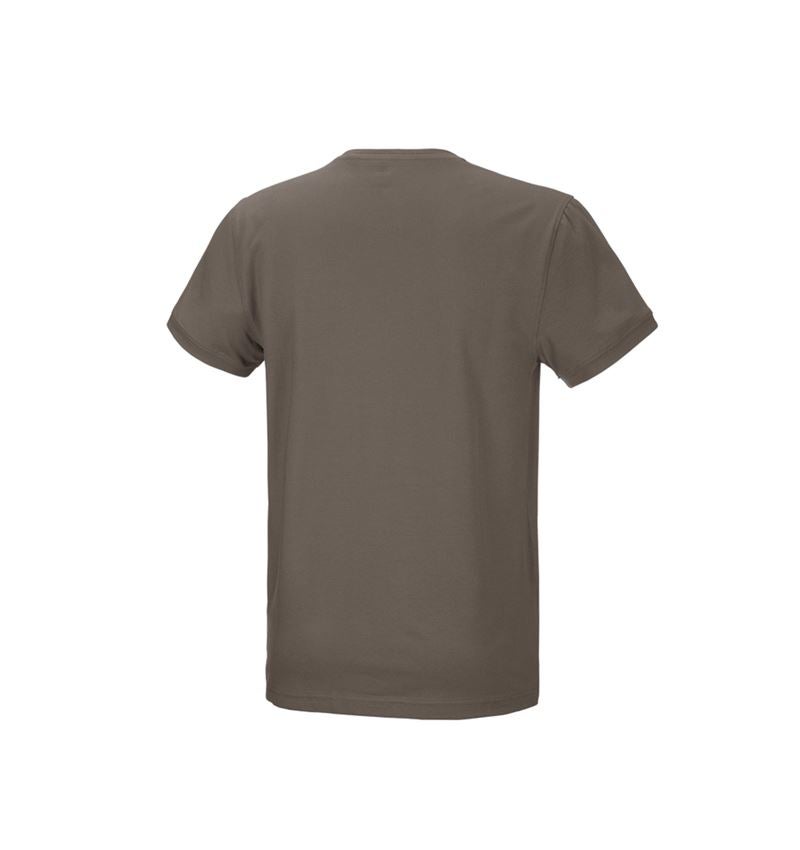 Tuin-/ Land-/ Bosbouw: e.s. T-Shirt cotton stretch + steen 3