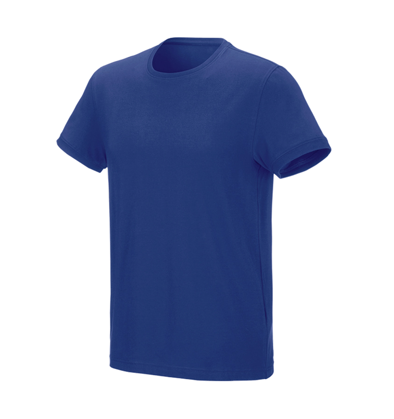 Schrijnwerkers / Meubelmakers: e.s. T-Shirt cotton stretch + korenblauw 2