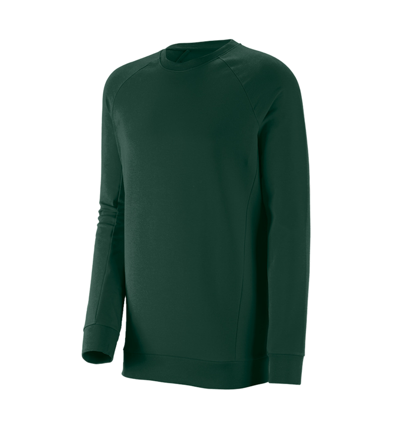 Bovenkleding: e.s. Sweatshirt cotton stretch, long fit + groen 2