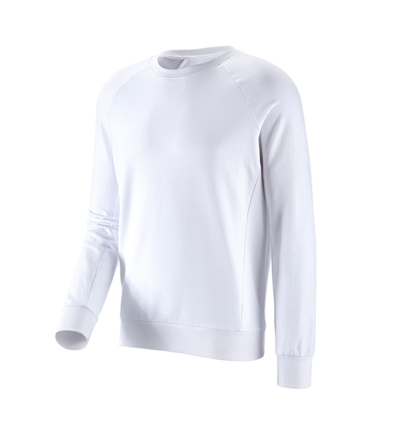 Onderwerpen: e.s. Sweatshirt cotton stretch + wit 2