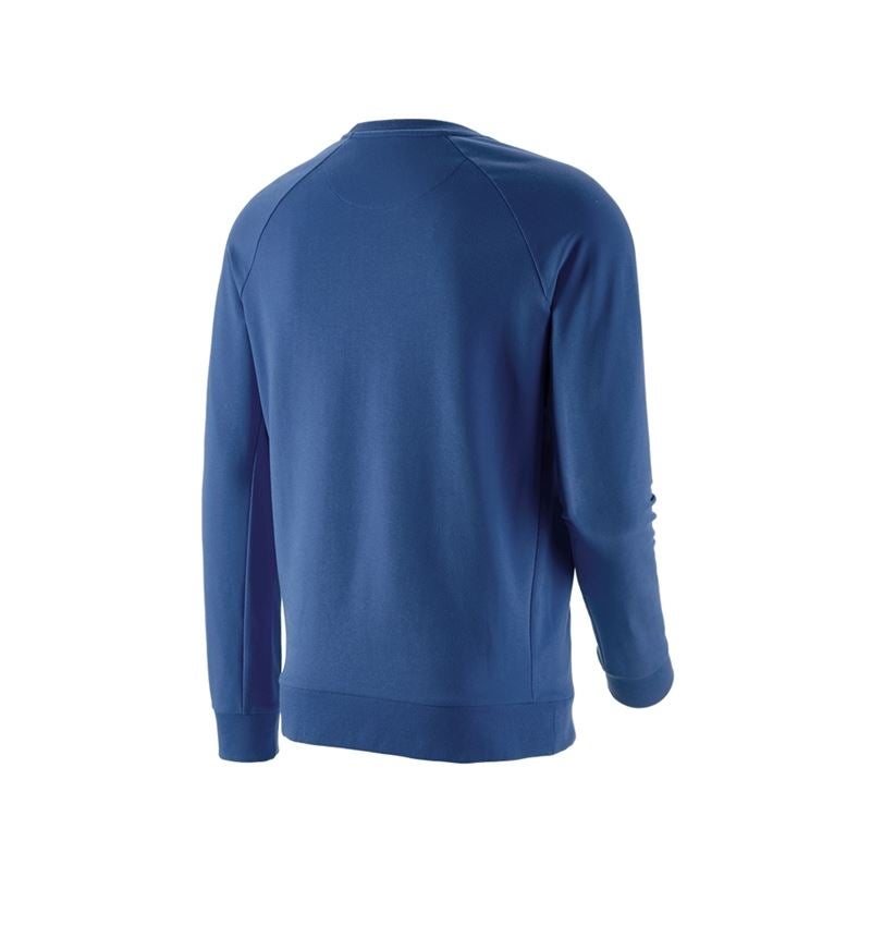 Bovenkleding: e.s. Sweatshirt cotton stretch + alkalisch blauw 4