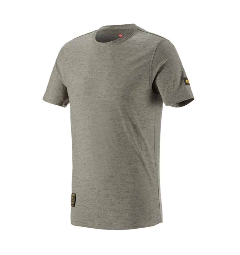 Bovenkleding: T-Shirt e.s.vintage + camouflagegroen melange 2