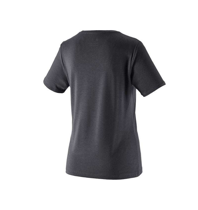 Bovenkleding: Modal-shirt e.s. ventura vintage, dames + zwart 3