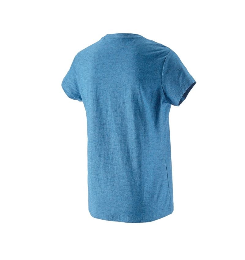 Bovenkleding: T-Shirt e.s.vintage, dames + arctisch blauw melange 3