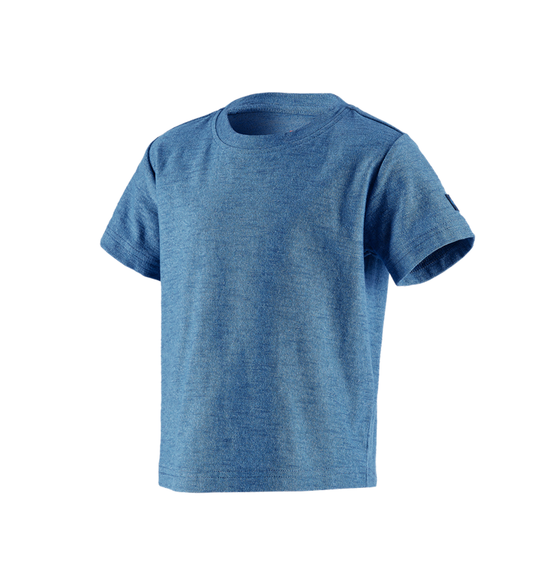 Bovenkleding: T-Shirt e.s.vintage, kinderen + arctisch blauw melange 2